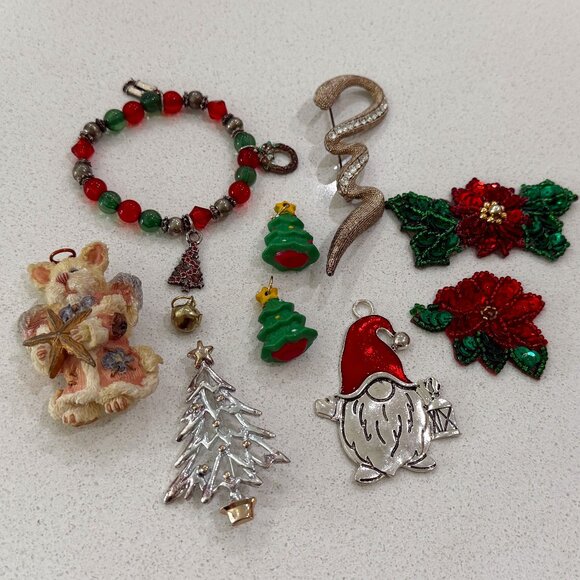 Christmas Misc Bundle for Crafters and Upcycling - Picture 1 of 5